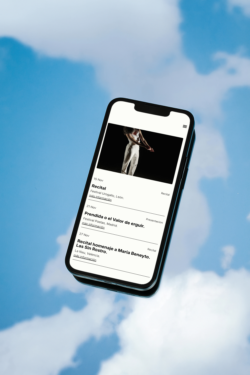 Elsa Moreno mobile website